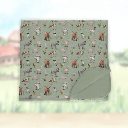 Meadow Morningz 50x50 triple layer blankyy